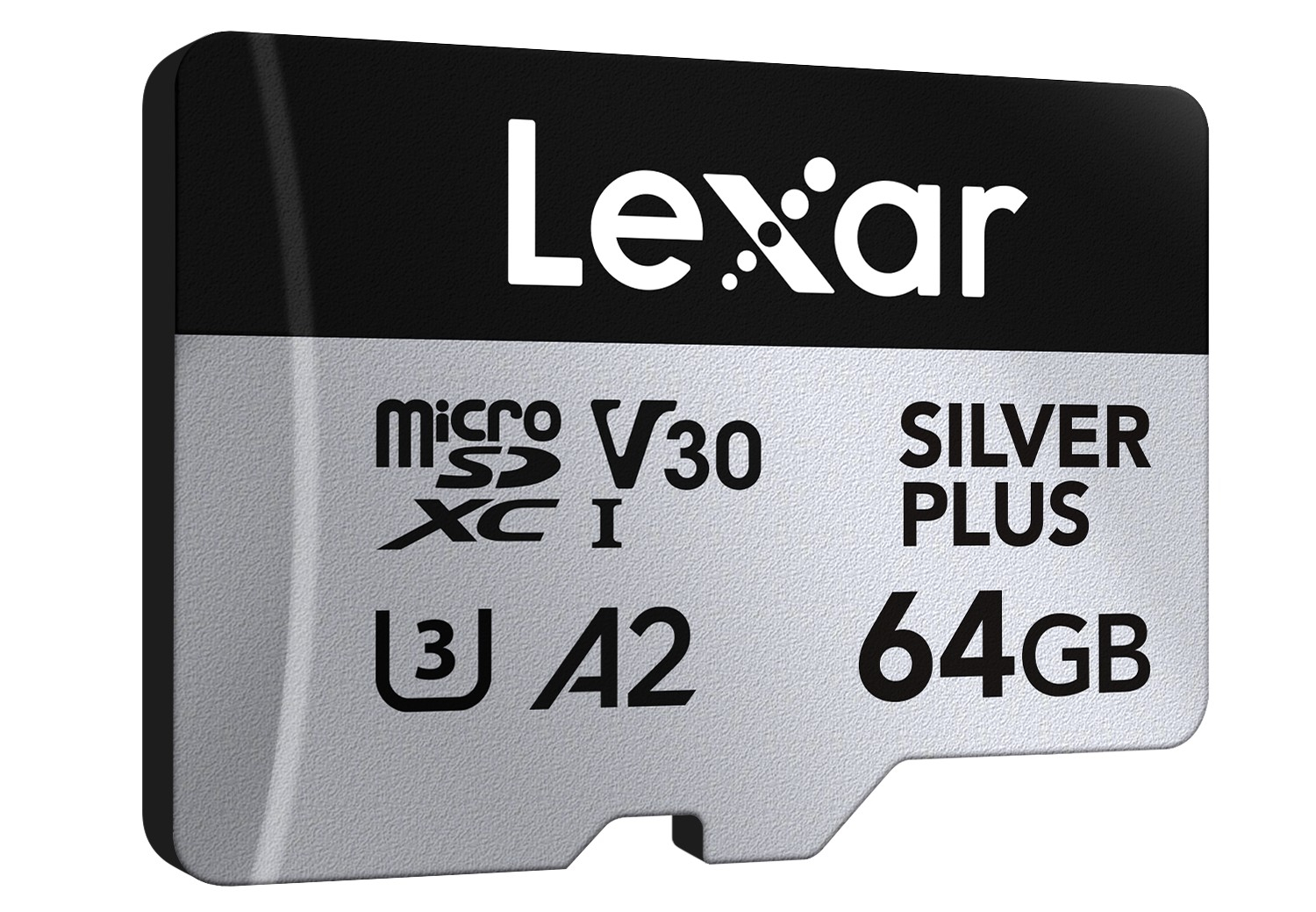 Lexar MicroSDXC Silver Plus UHS-1 64GB V30