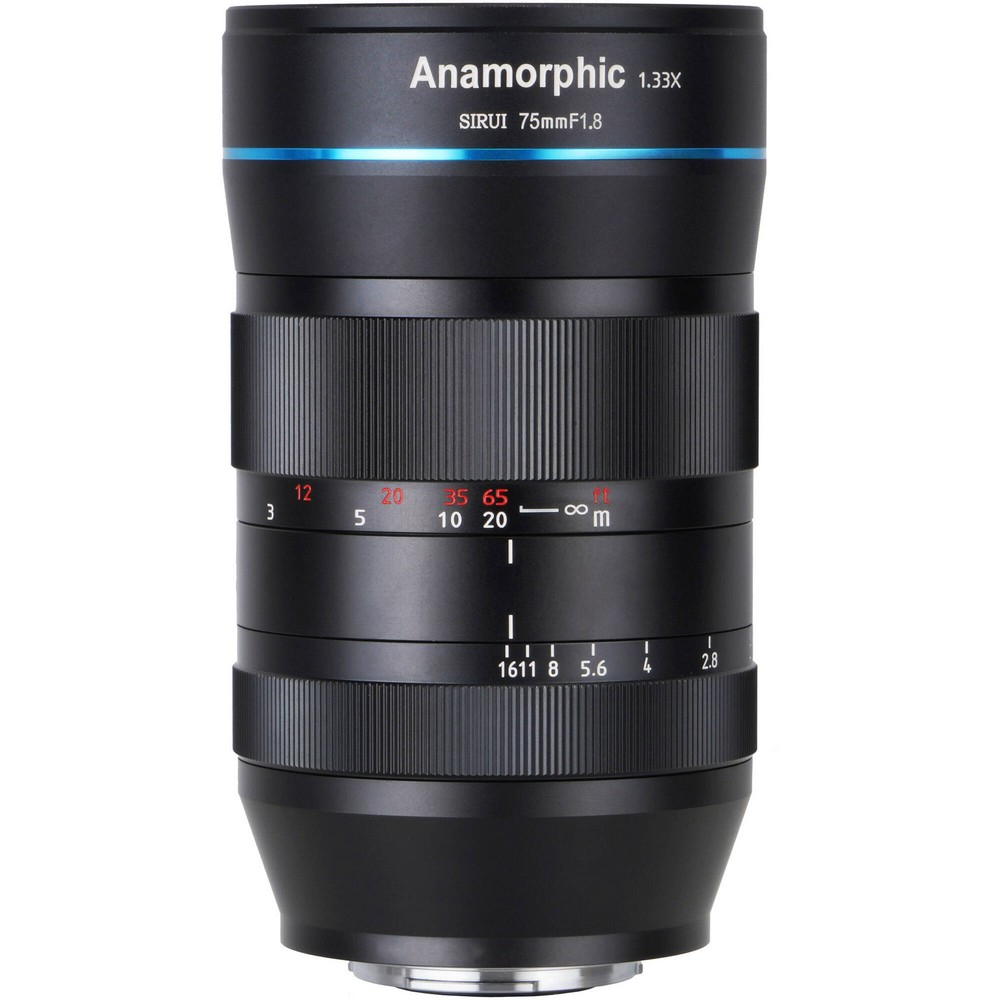 Sirui 75mm f/1.8 Anamorphic 1.33x Canon RF mount