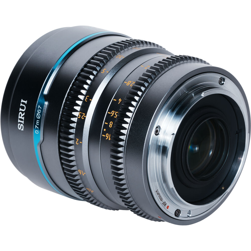 Sirui Nightwalker 16mm T1.2 S35 Canon RF Gunmetal
