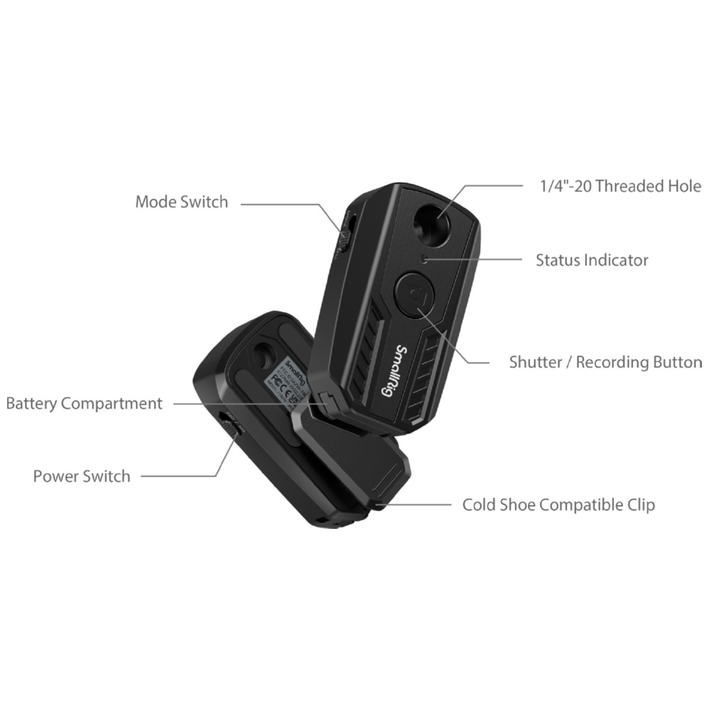 SmallRig 3902 Wireless Remote Controller For Sony/Canon/Nikon