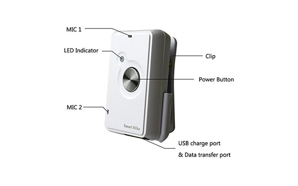 Smart Mike Pro White smart mike kopen in de aanbieding Smart Mike Pro White smart mike kopen in de aanbieding