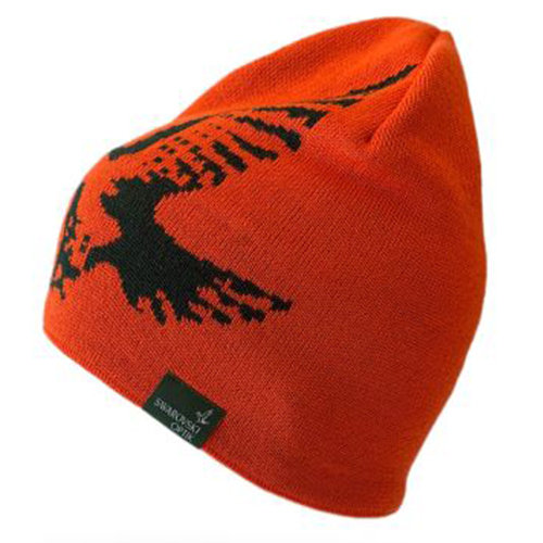 Swarovski Merino Beanie Hat - Oranje