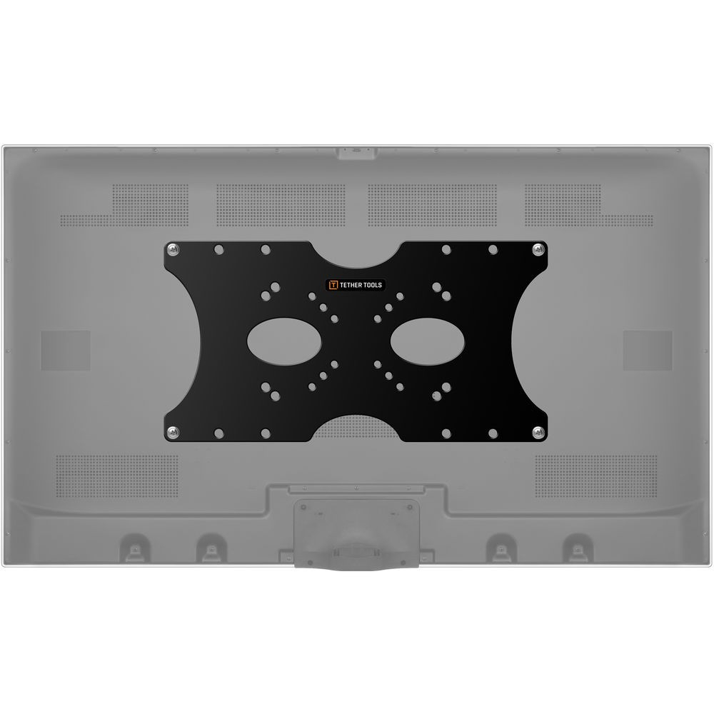 Tether Tools VADPT400, VESA-adapter, Zwart, 75 x 75,100 x 100,200 x 200,300 x 200,400 x 200
