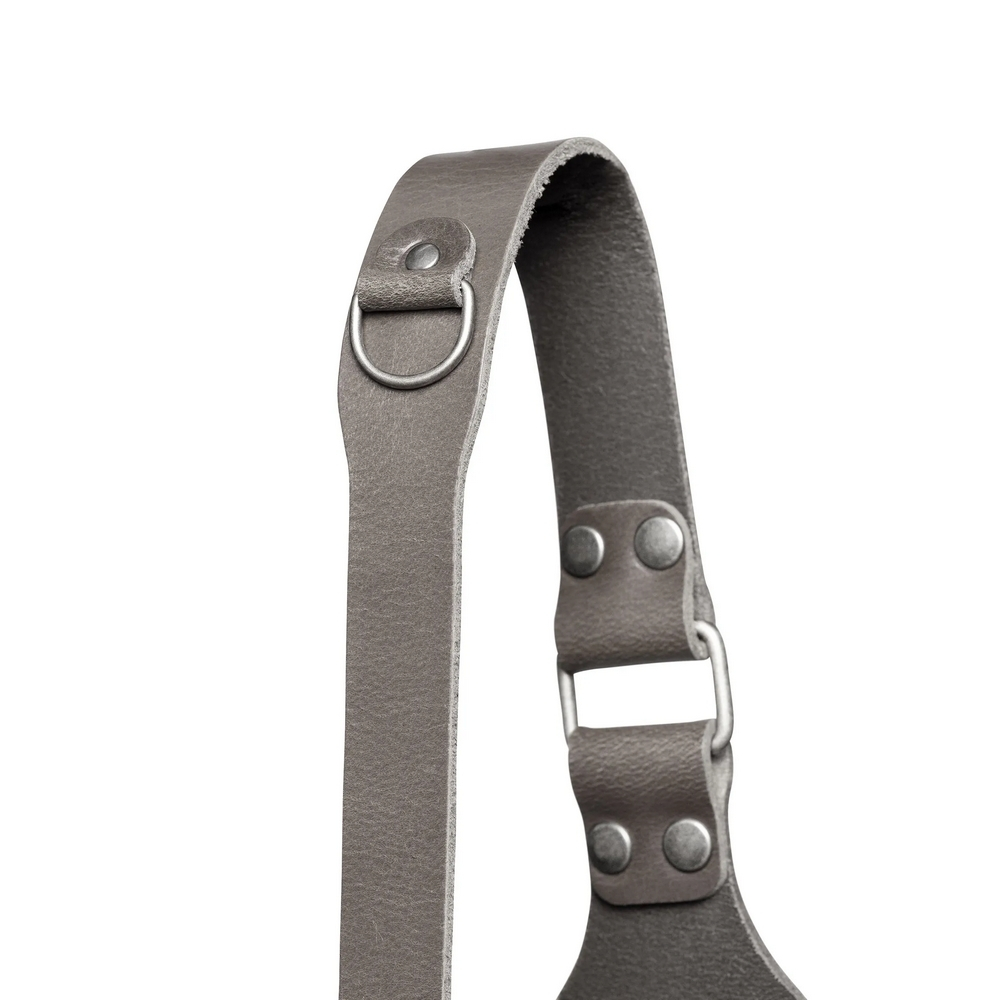 The Hantler Camera Shoulder strap Stone gray L/XL