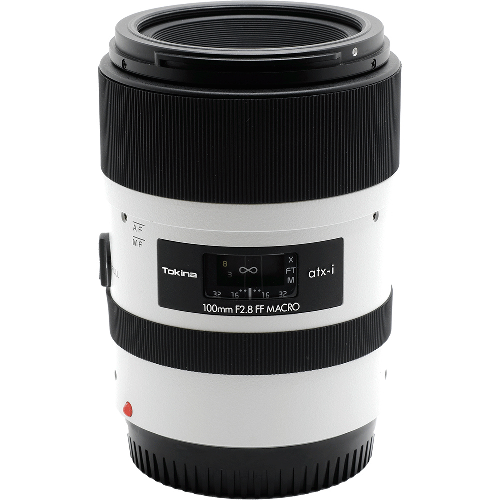 Tokina ATX-I 100mm f/2.8 FF Macro Canon EF White