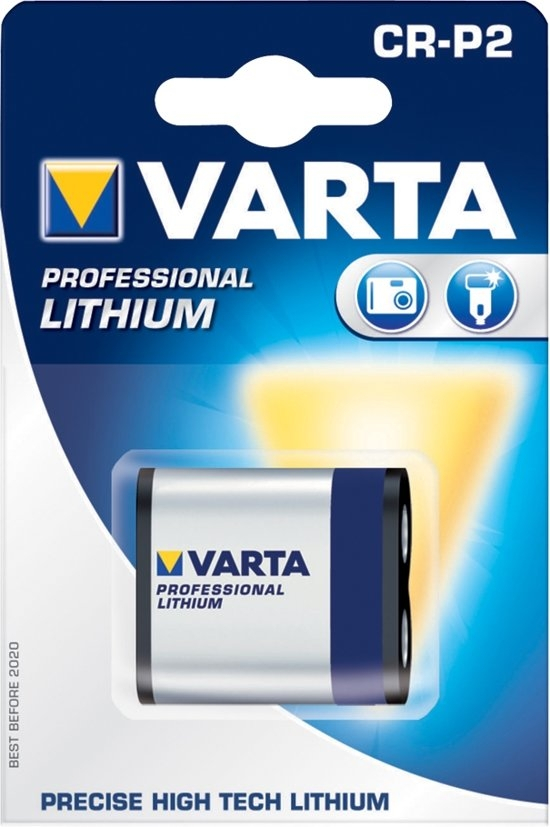 Varta Cr P2 Lithium Nr 6204 varta kopen in de aanbieding Varta Cr P2 Lithium Nr 6204 varta kopen in de aanbieding