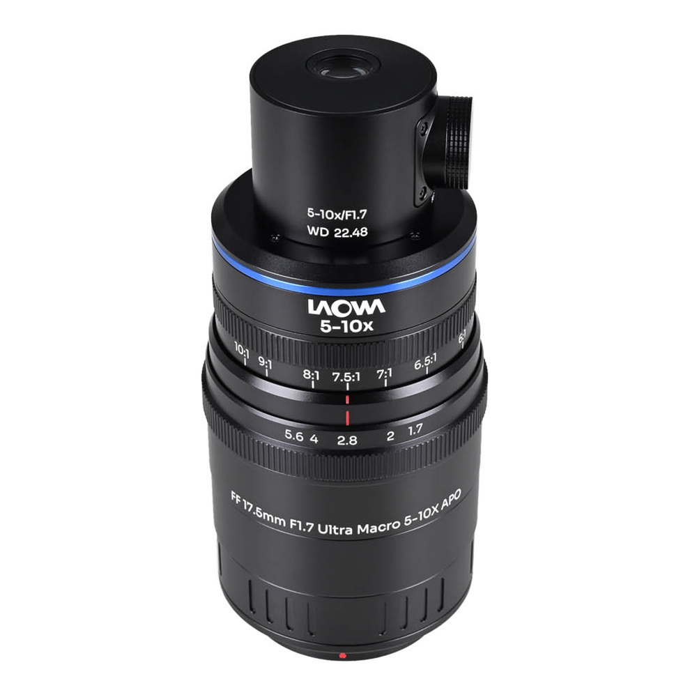 Laowa Aksen 17.5mm f/1.7 5-10X Ultra Macro APO (Coax Illum) - MFT
