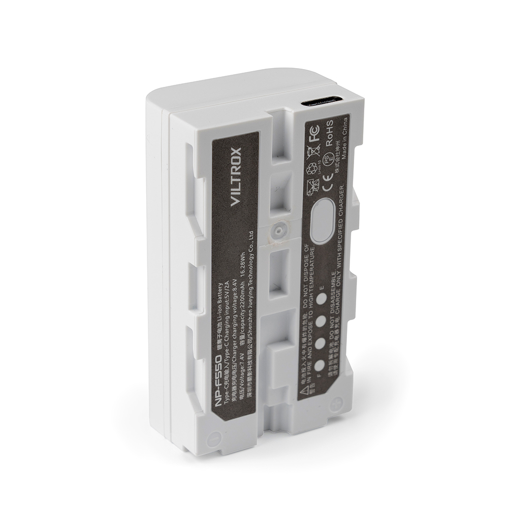 Viltrox NP-F550 Battery w/ USB C Charging Port