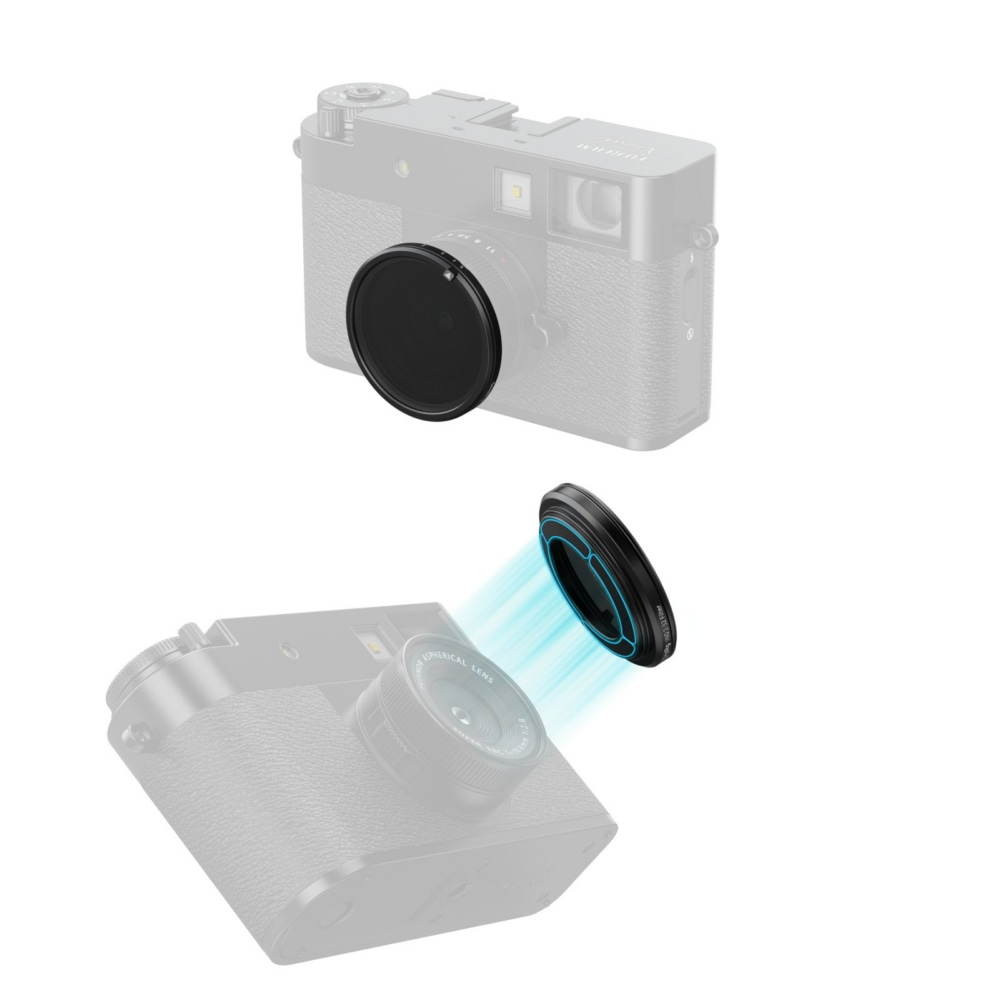 SmallRig 5225 Magnetic VND Filter ND2 - ND32 For Fujifilm X Half (Black)