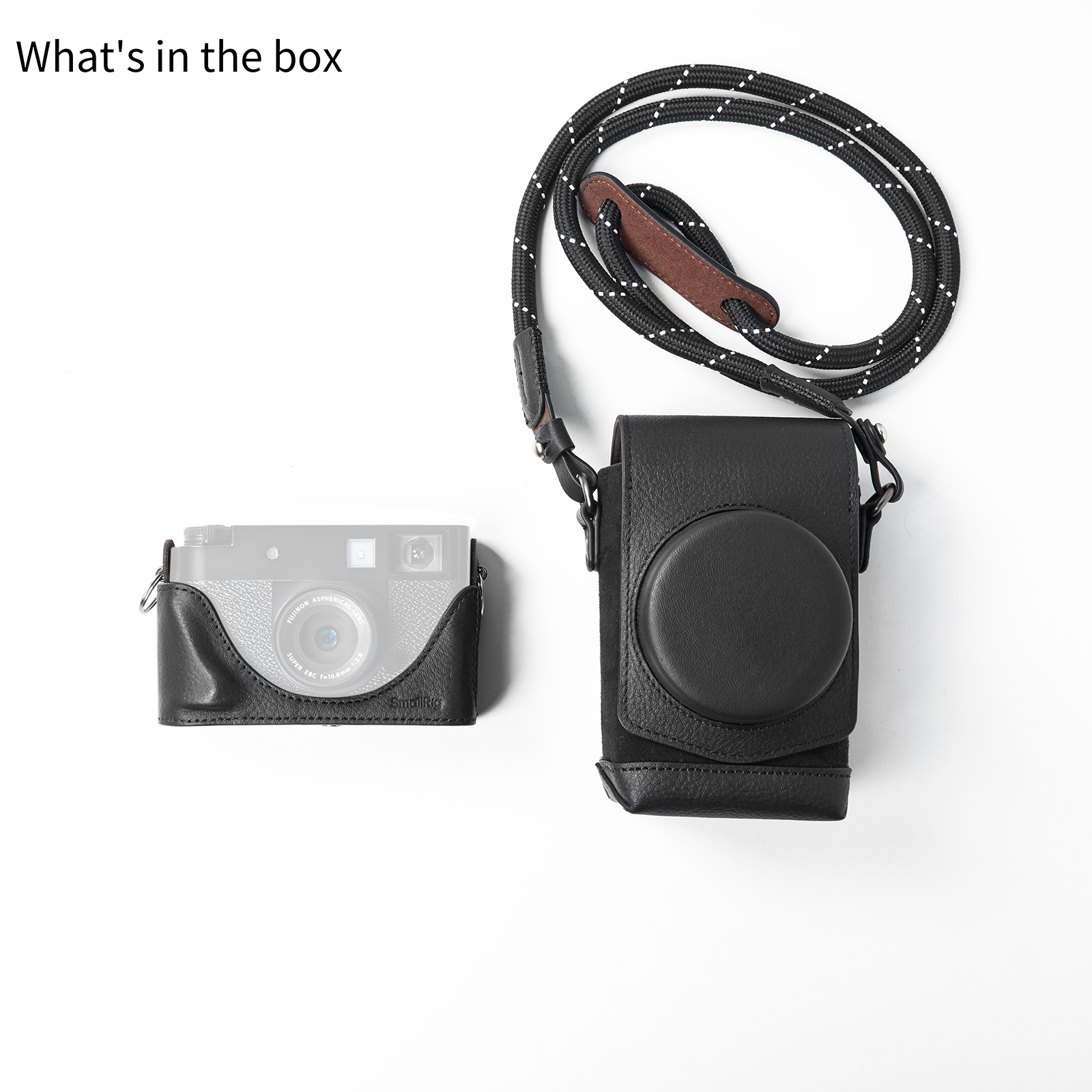 SmallRig 5219 Leather Case Kit For Fujifilm X Half (Black)