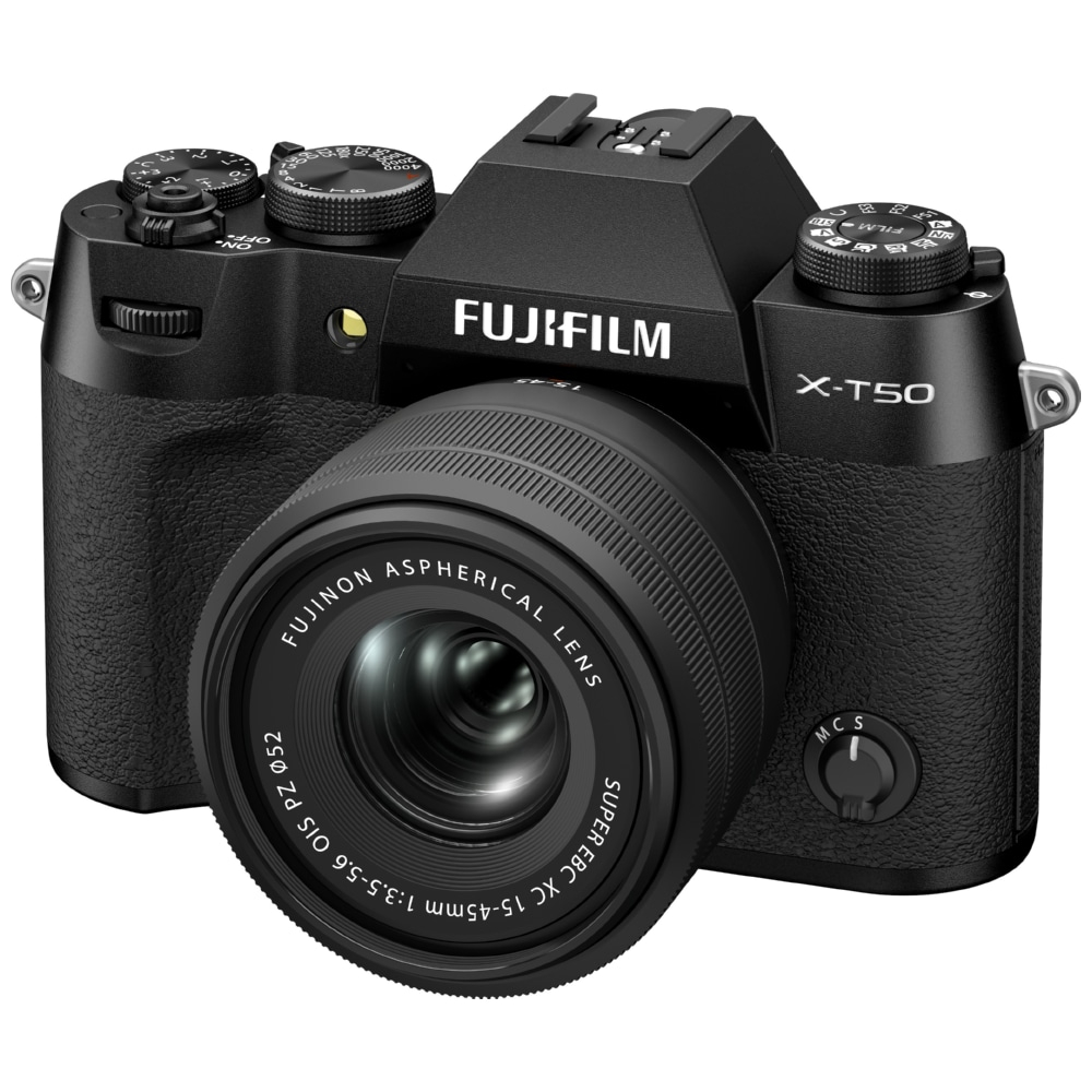 Fujifilm X-T50 Zwart + XC 15-45mm