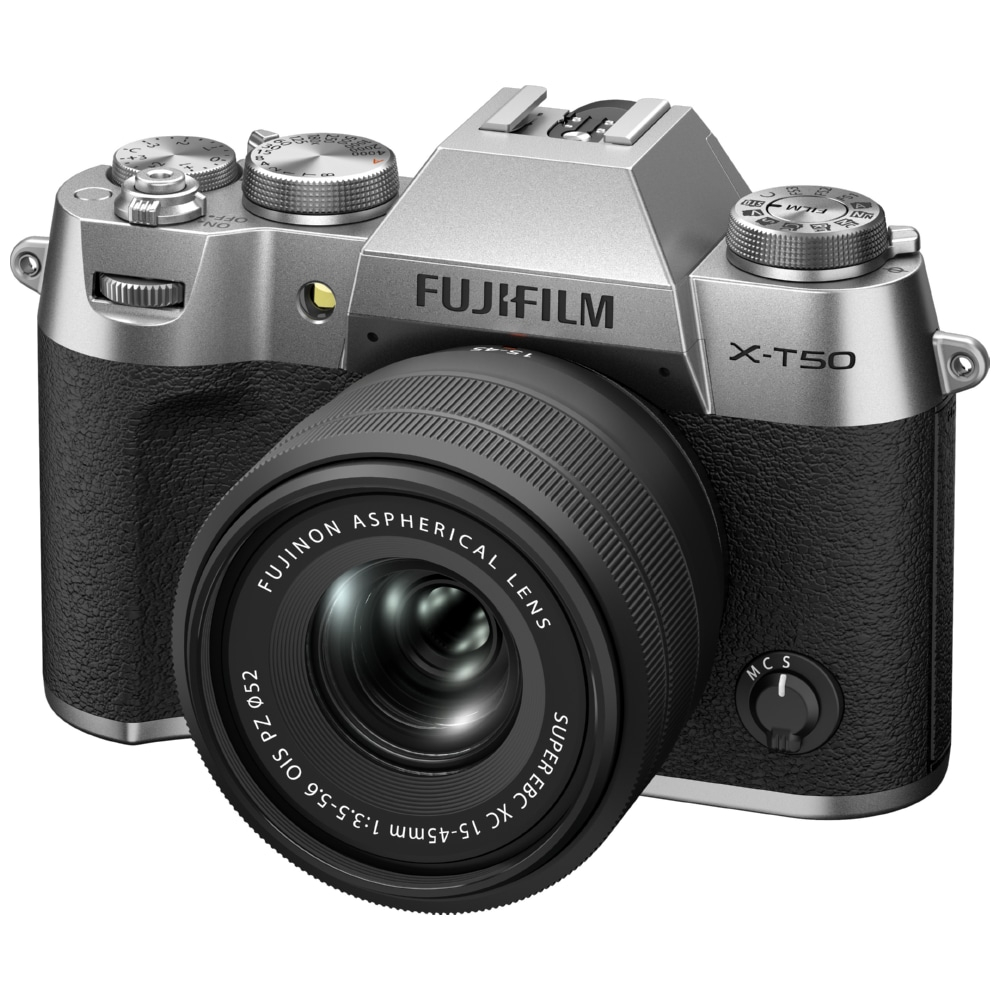Fujifilm X-T50 Zilver + XC 15-45mm