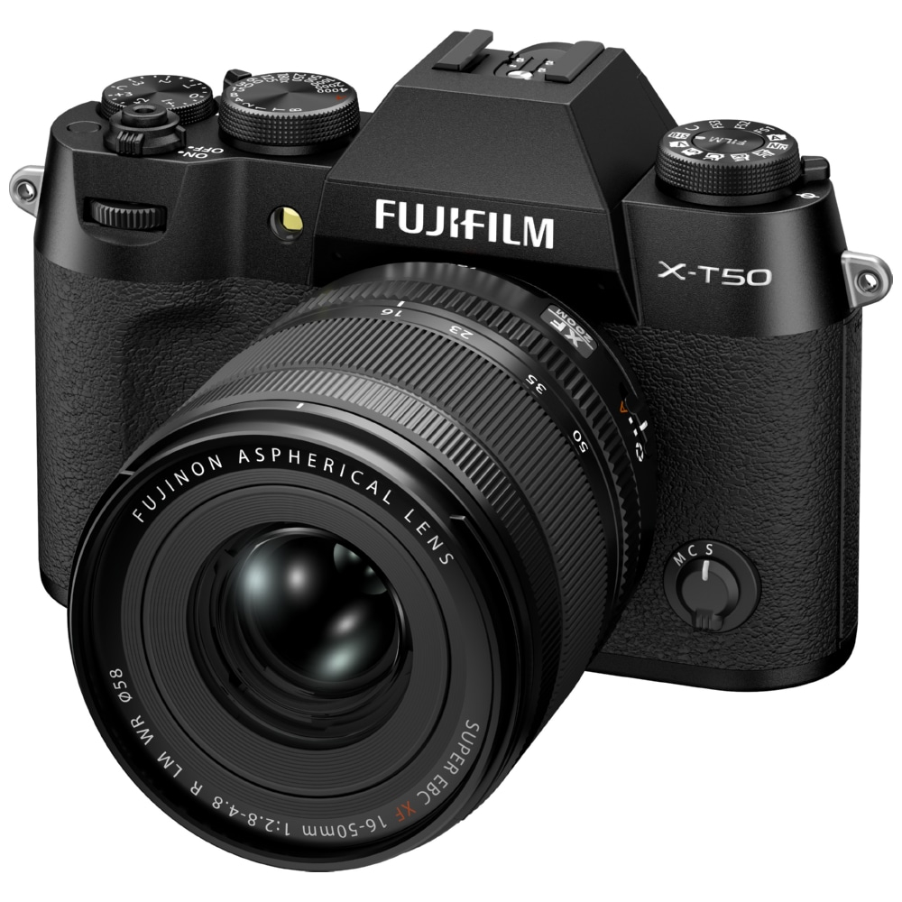 Fujifilm X-T50 Zwart + XF 16-50mm f/2.8-4.8 R LM WR
