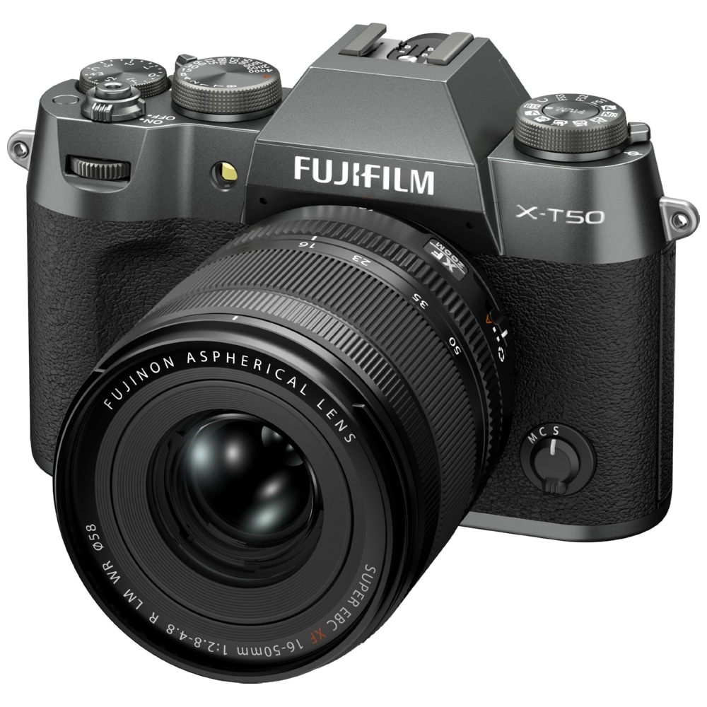 Fujifilm X-T50 + XF16-50 Charcoal Silver