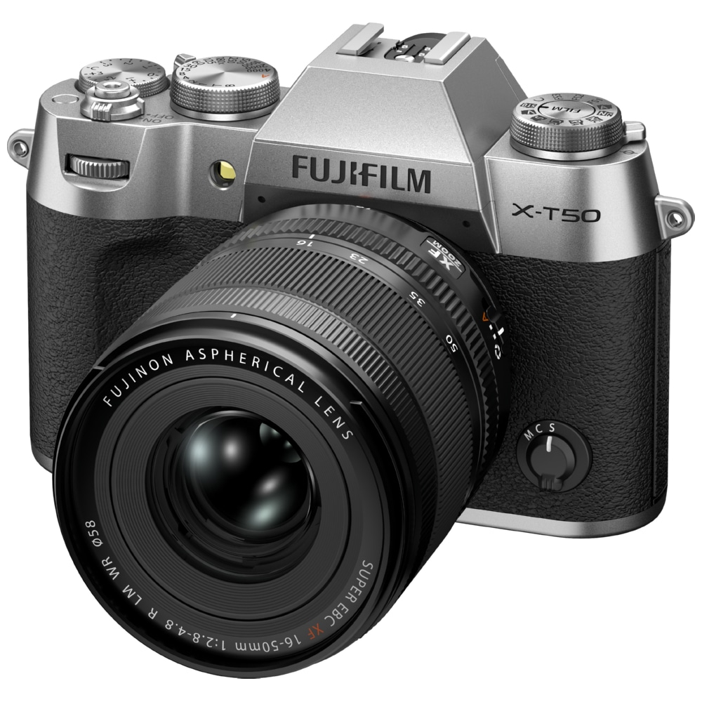 Fujifilm X-T50 + XF16-50 Silver