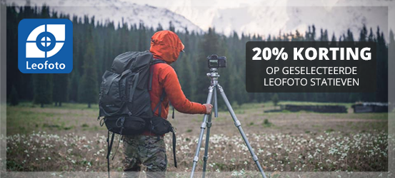 Leofoto oktober actie