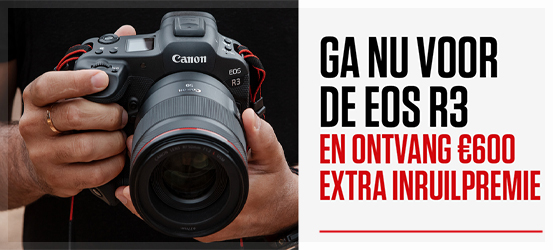 Canon R3 Trade-in Promotie