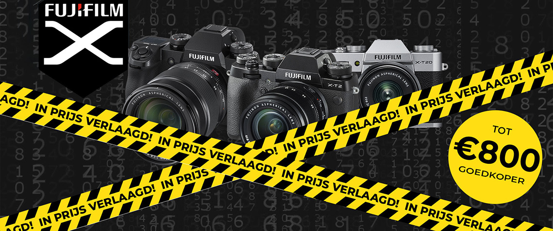 Fujifilm blijvend in prijs verlaagd