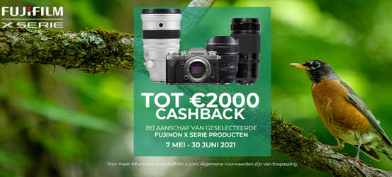 Fujifilm Lente Cashback