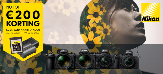 Nu tot €200 korting op een Nikon Z7II, Z6 II, Z5 en Z50