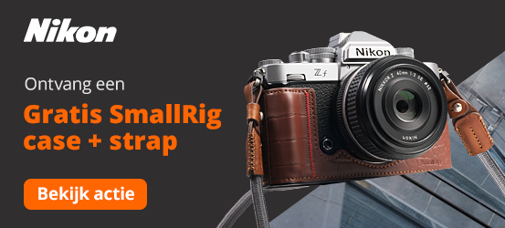 Nikon Zf zilver met gratis SmallRig leather case