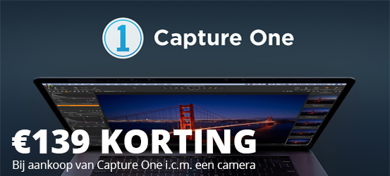 139 euro korting op Capture One Pro 20