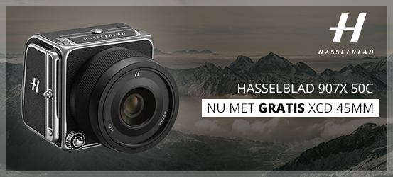 Gratis objectief bij de Hasselblad 907X 50c