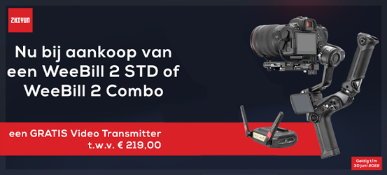 Zhiyun WeeBill 2 promotie