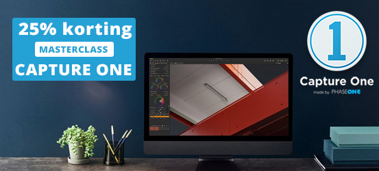 25% korting op de Masterclass Capture One