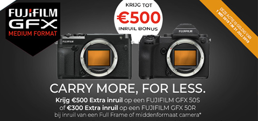 Fujifilm GFX Trade-in Promotion