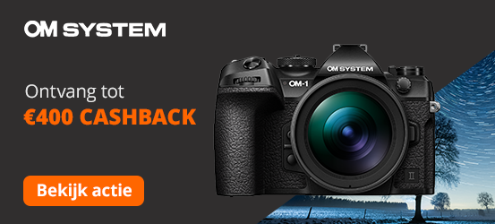 OM SYSTEM cashback actie