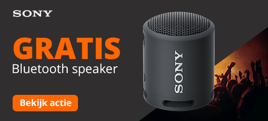 Sony gratis bluetooth speaker