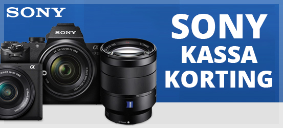 Bekijk alle Sony kassakorting acties!