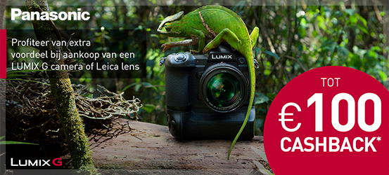 Panasonic Lumix lens & camera Cashback