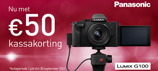 Panasonic Lumix DC-G100 Kassakorting