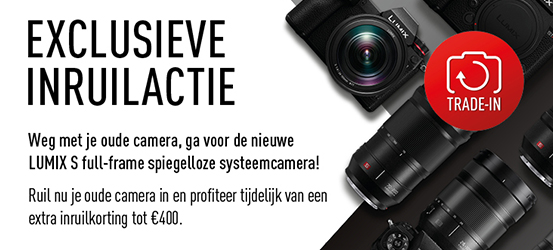 Panasonic Lumix S inruilactie