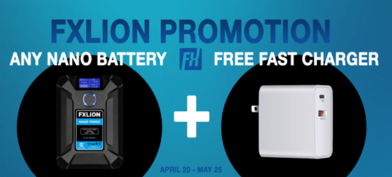 FXlion Nano serie - nu met gratis fast charger