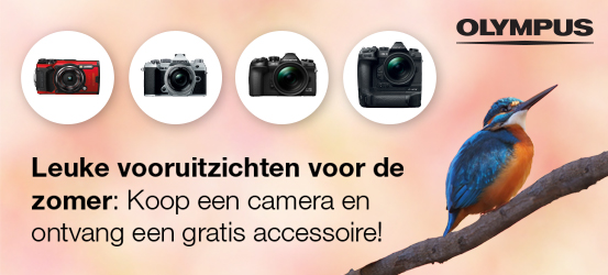 Olympus - Nu met gratis accessoires