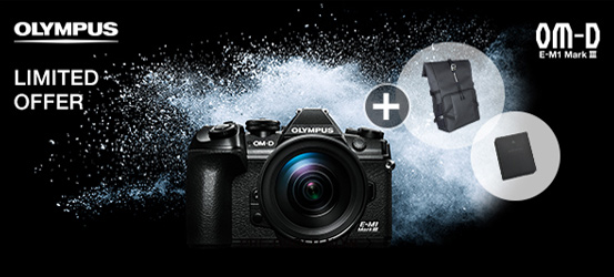 Gratis rugzak en accu bij Olympus E-M1 III PRE-ORDER