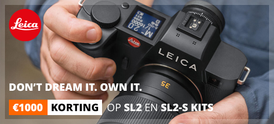 €1000 korting op Leica SL2 en SL2-S kits