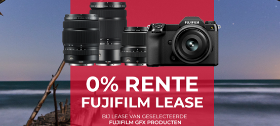 0% Rente bij Lease van GFX apparatuur