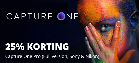 25% korting op Capture One Pro 20