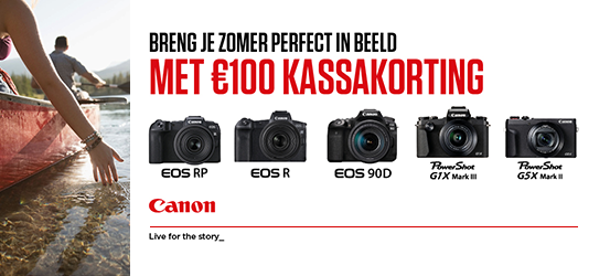 Canon €100 Kassakorting