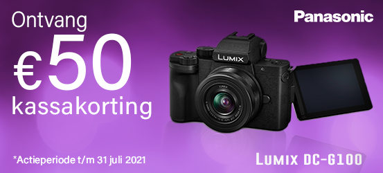 Panasonic Lumix DC-G100 Kassakorting