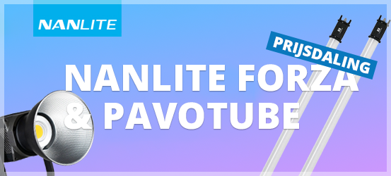 Prijsdaling Nanlite Forza & PavoTube