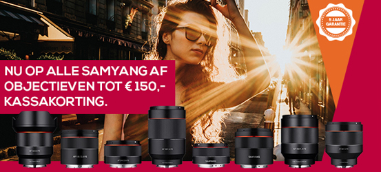 Samyang Zomer promotie