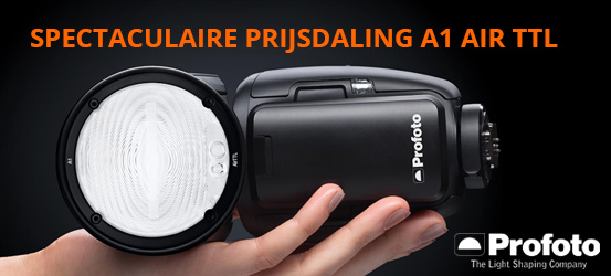 Spectaculaire prijsdaling Profoto A1 AirTTL