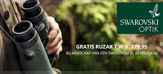 Swarovski EL promotie - Gratis rugzak