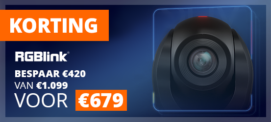 RGBlink vue PTZ camera korting