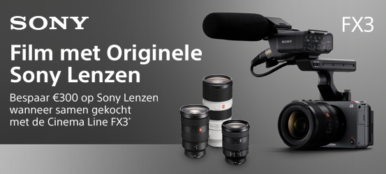 Sony FX3 Promotie